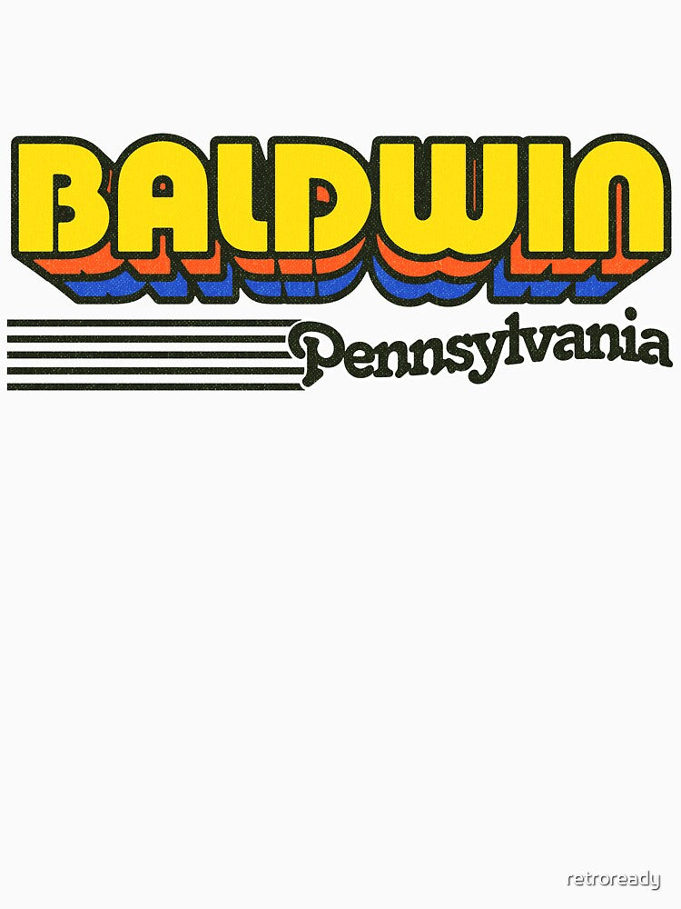 Baldwin, Pennsylvania | Retro Stripes by retroready