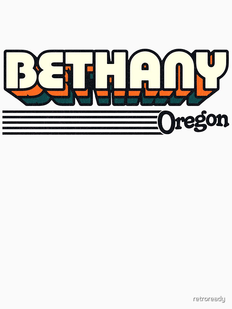 Bethany, Oregon | Retro Stripes by retroready