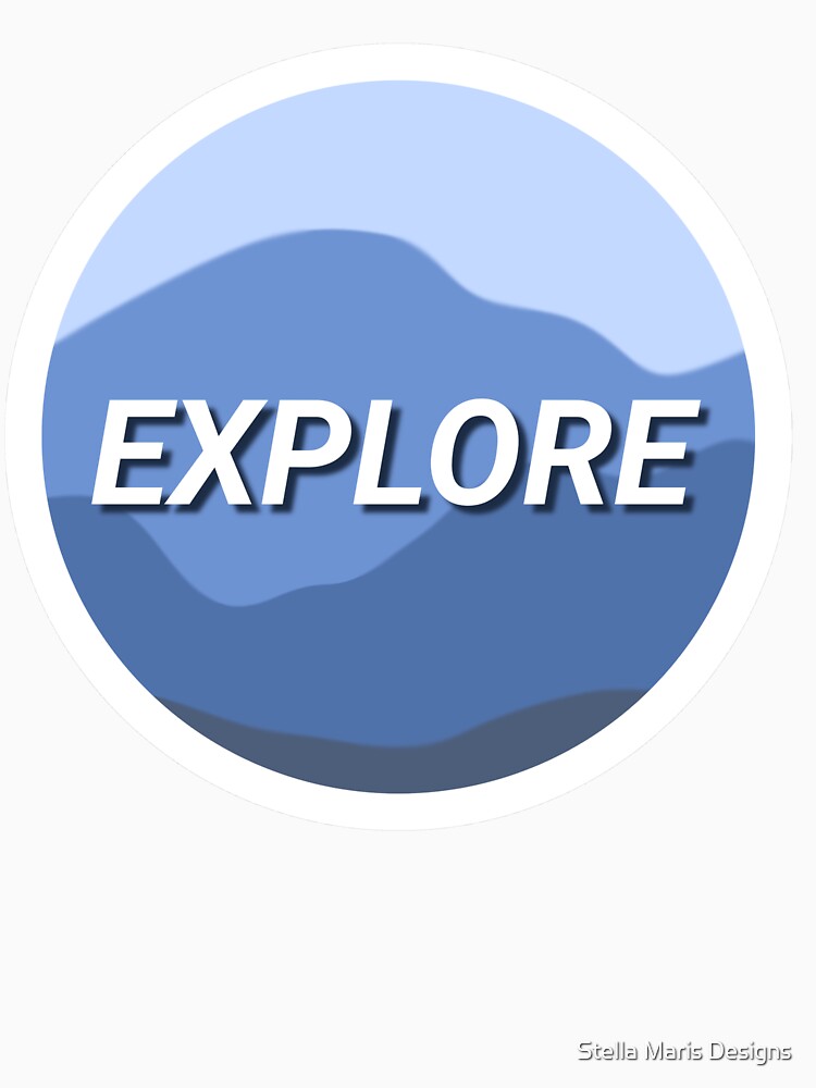 Explore Logo - Minimalist Adventure and Discovery Design by Stella Maris Designs