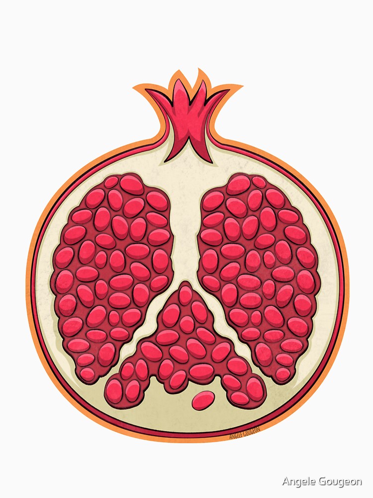 Pomegranate Pattern by Angele Gougeon