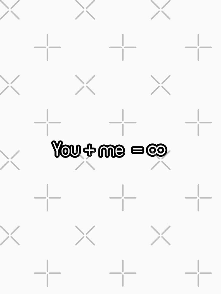 iSalem You + me = ∞ lover linked  logo funny Gift, T-shirt, Tee by iSalem