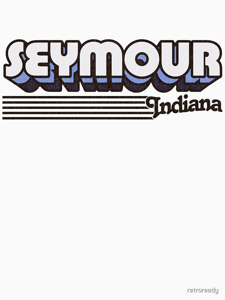Seymour, Indiana | Retro Stripes by retroready