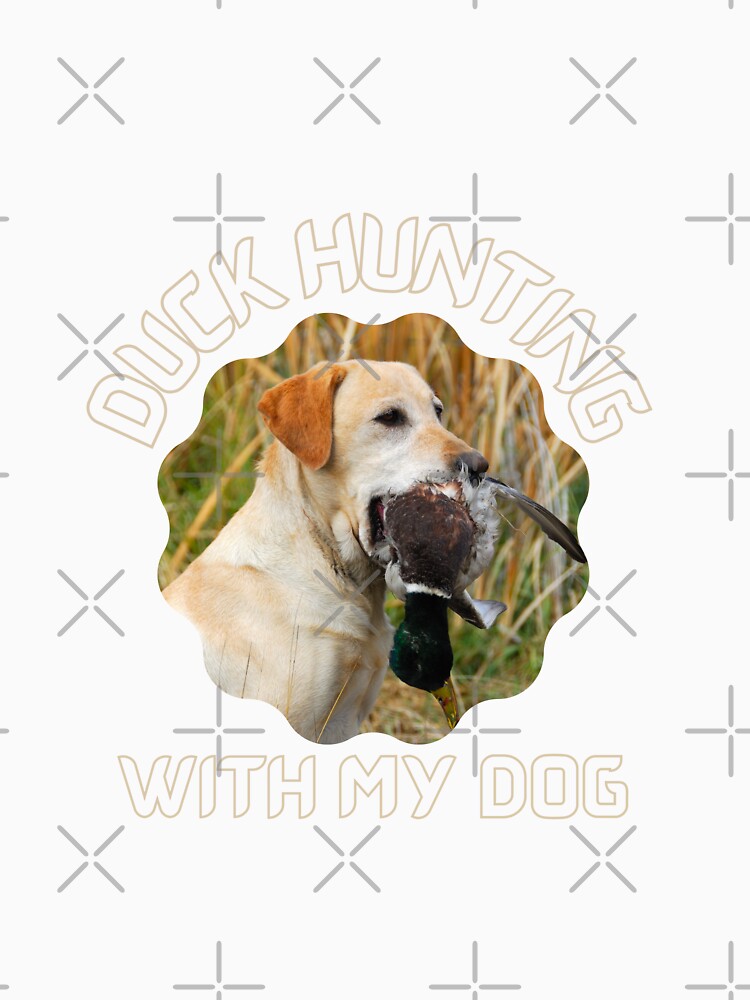 Duck hunting with my dog, - duck hunting by K.M. Creations