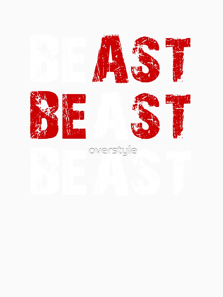Be A Beast by overstyle