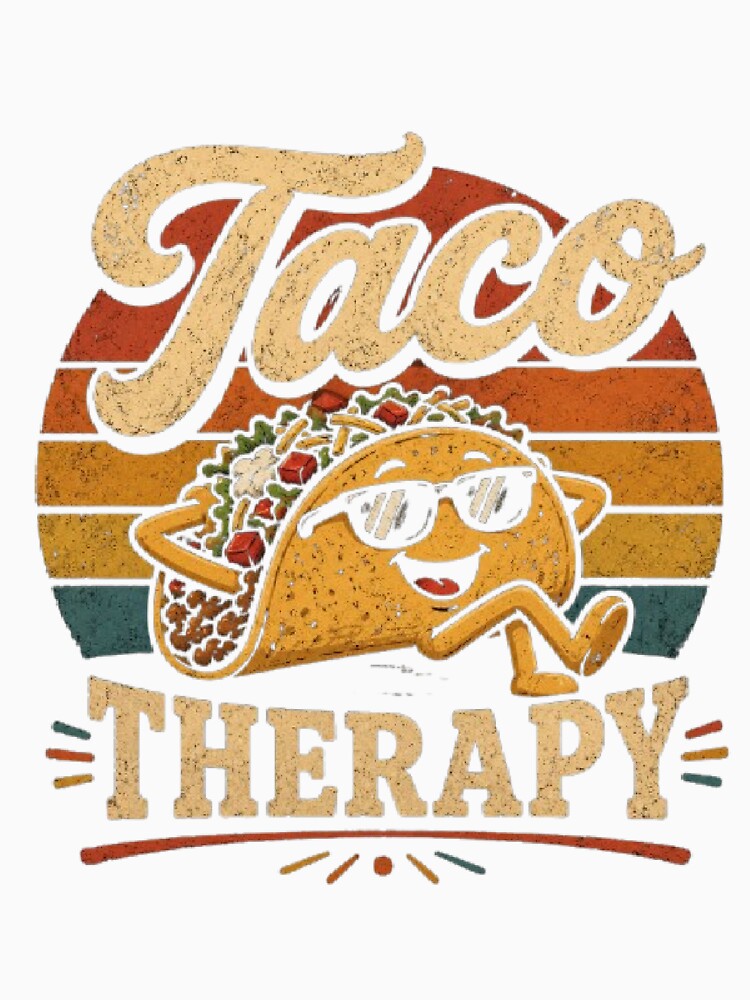 Funny Taco Lover Mexican Food Humor Aesthetic Tee by AveniaOficial