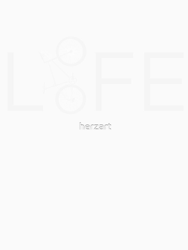Cycling Life white text by herzart