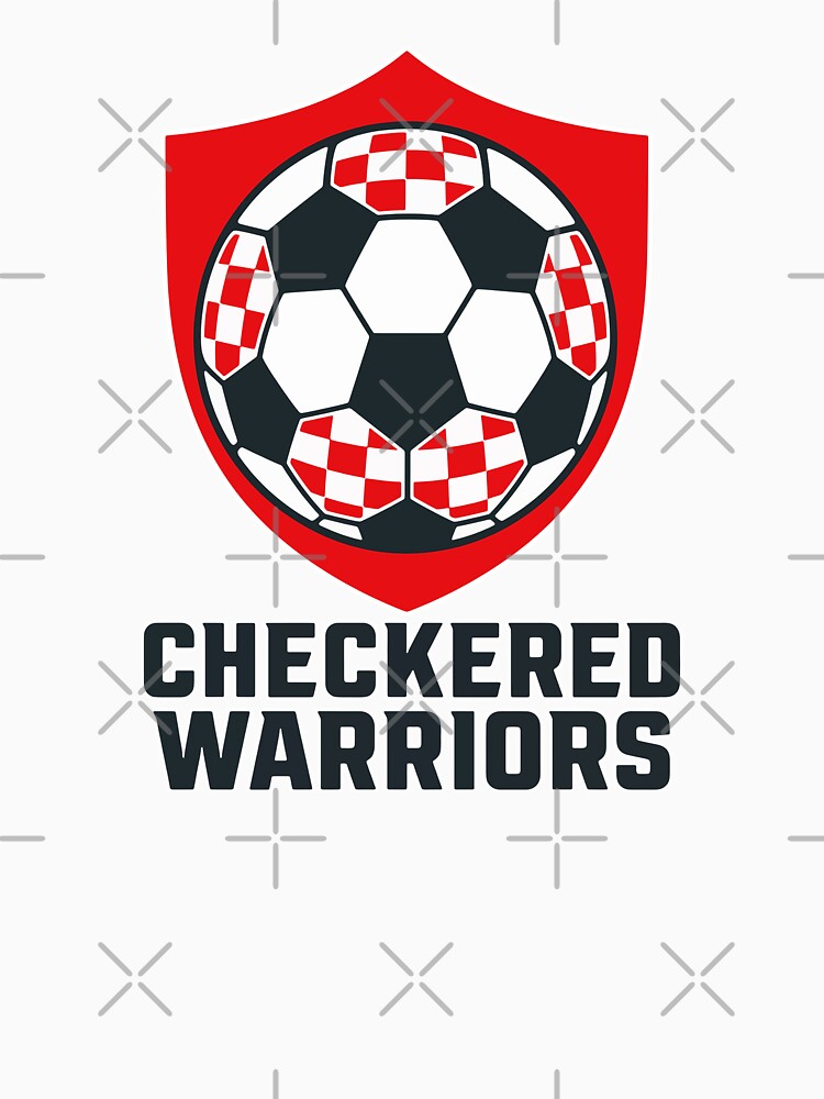 Checkered Warriors by xmoudx Unisex , , , Long Sleeve Tee