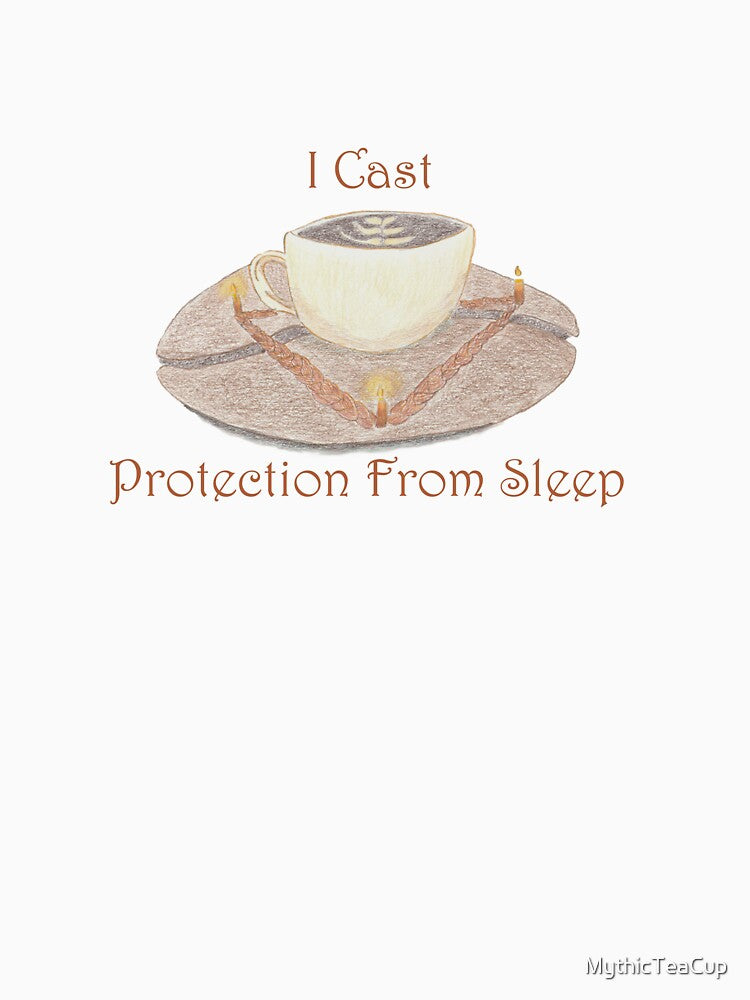 I cast Protection from Sleep, Colored Pencil by MythicTeaCup