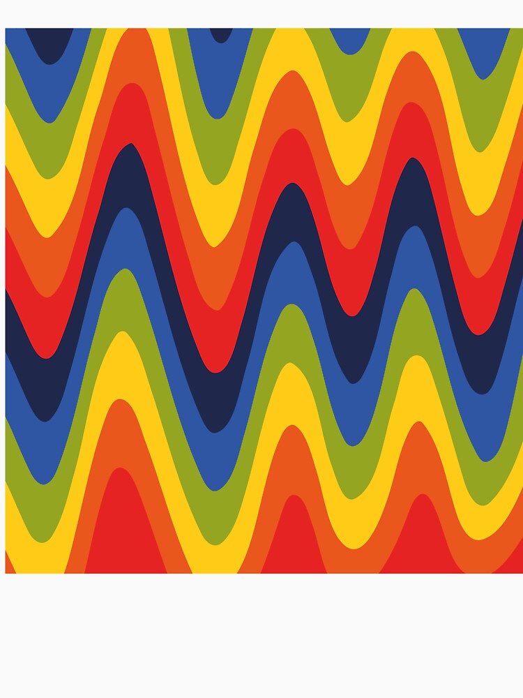 colorful rainbow waves gift pets awesome by CHOOSEYOURS SHOP