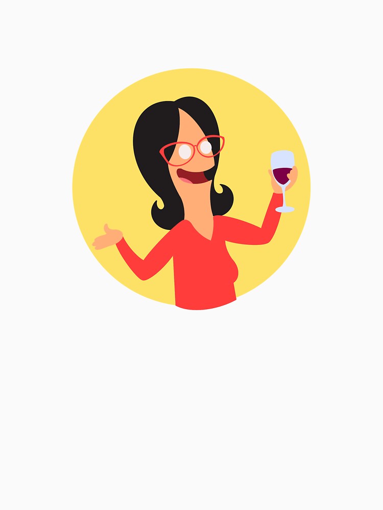 Linda and her wine by By-The-Chum