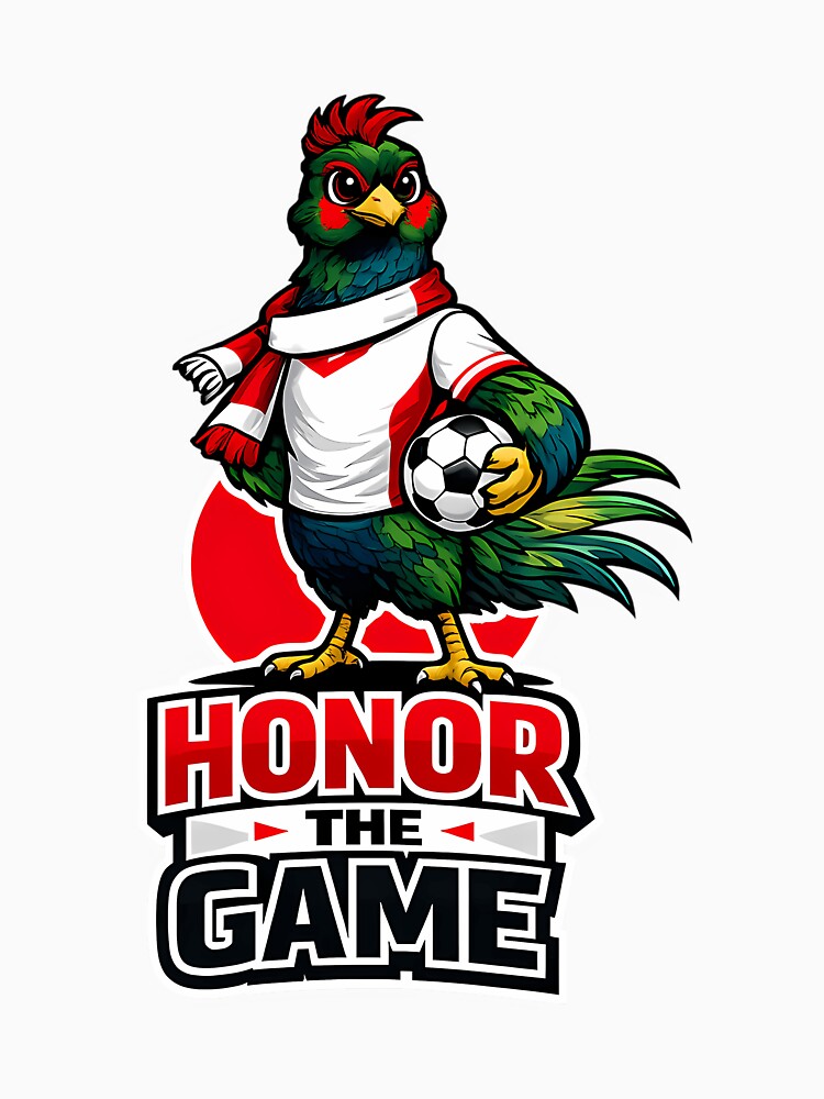 Japan Green Pheasant Soccer Mascot Honor The Game Football Fan Sticker by nolanaygiz