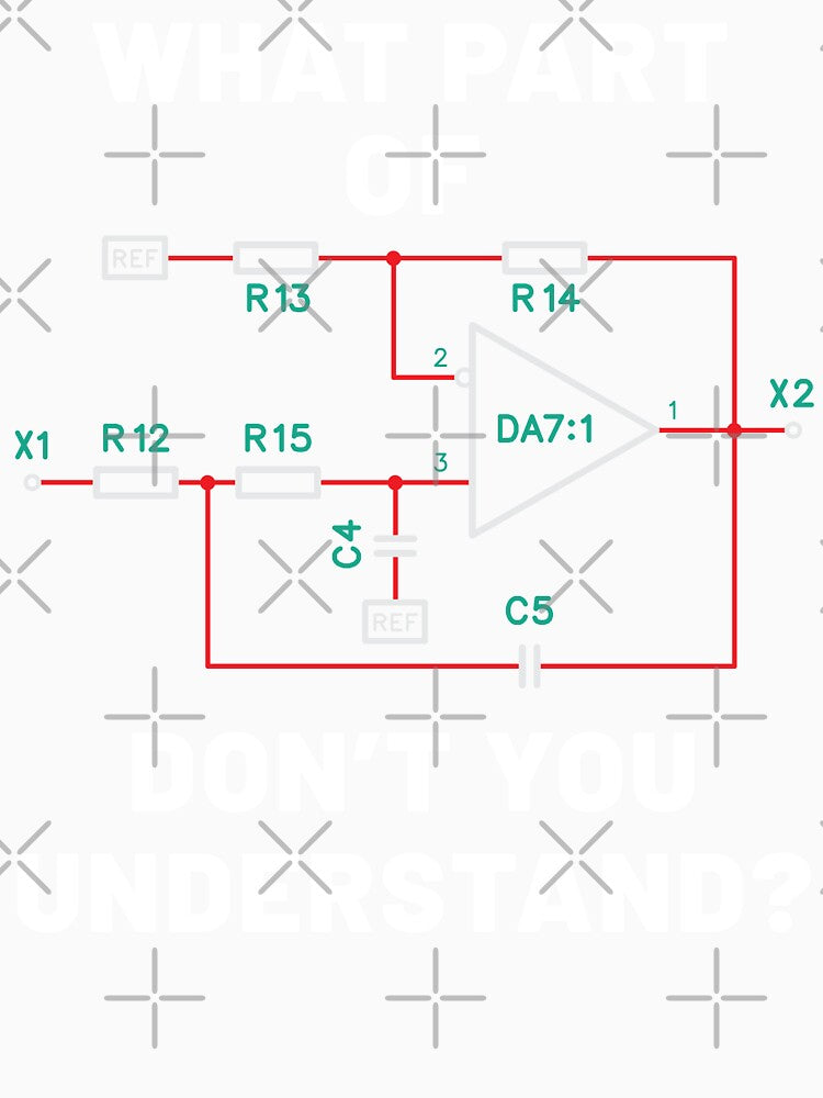 What part don't you understand? Electric circuit design by Zagach Letters
