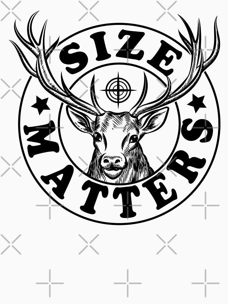 SIZE MATTERS by crazy merchs
