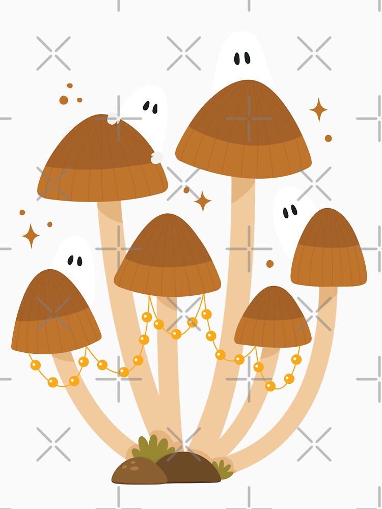 Halloween Boos and Shrooms by TryingToSparkle