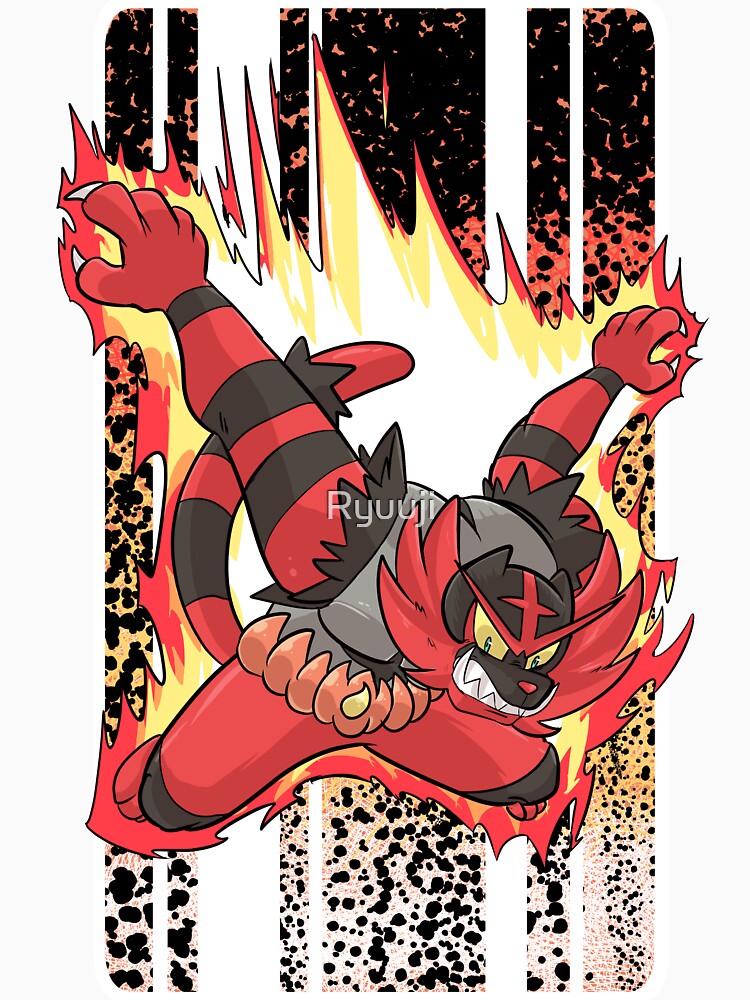 Wrestling Fire Cat by TokenDuelist