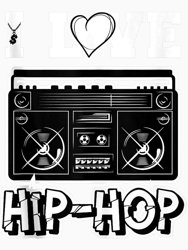 I Love Hip Hop - Hip Hop Musik Hip Hop Sachen Rap Hip Hop by AmberMonger