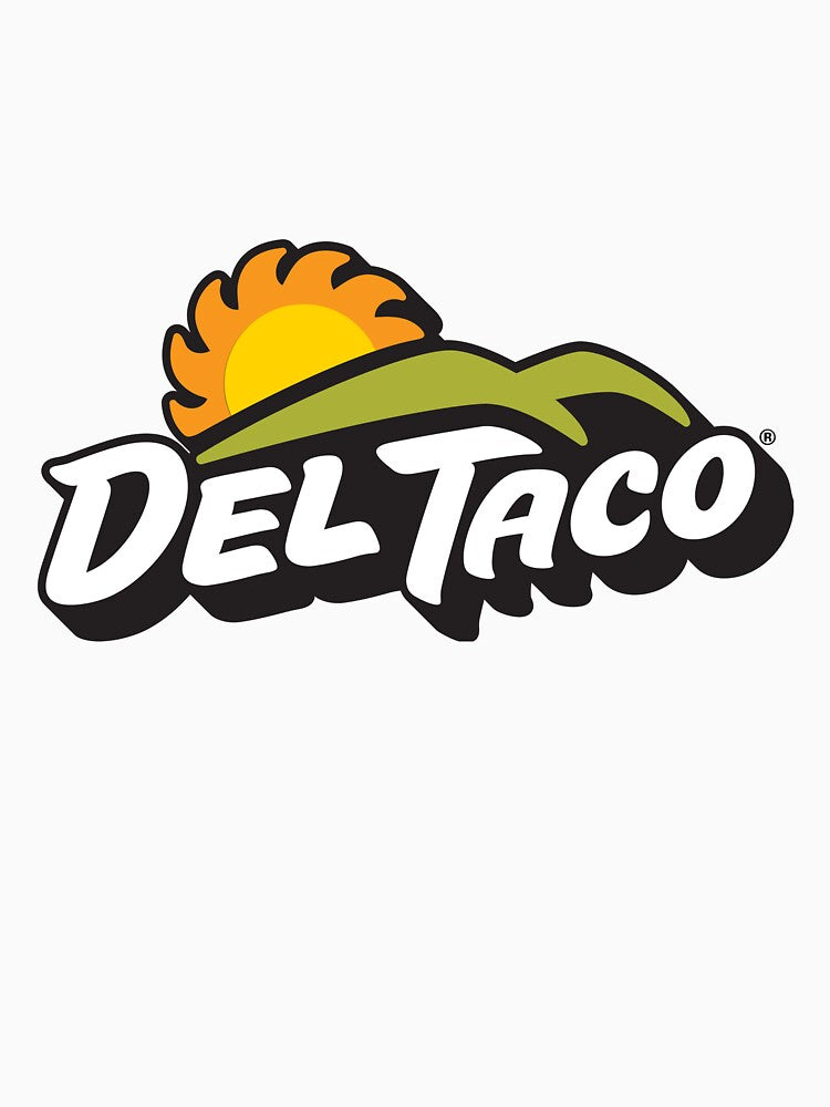 Del Taco Mexican Fast Food Sun Logo by Anke W 	 Ehrlichmann