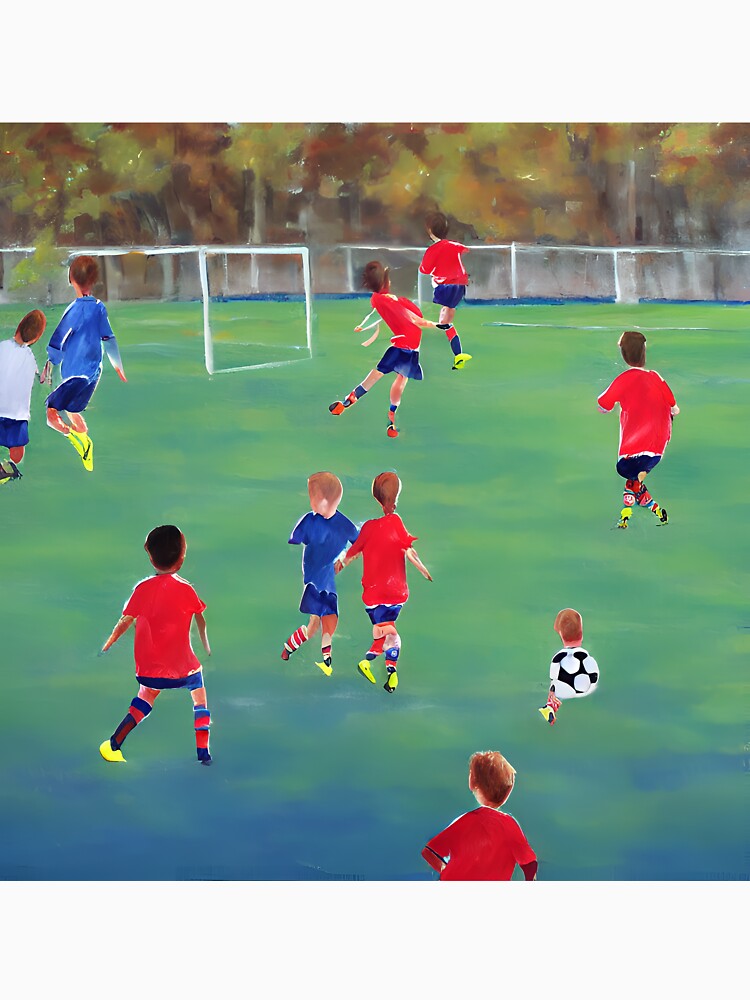 Wrexham AFC "Gametime" Painting by Nayith10 Unisex , , , Long Sleeve Tee
