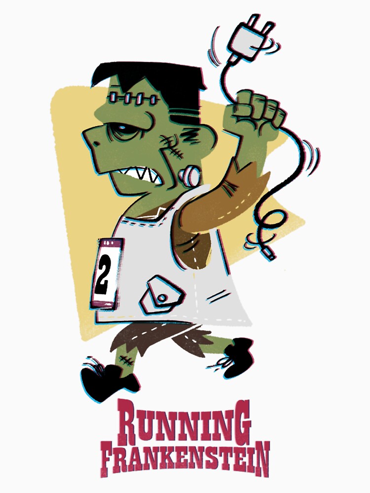 Running Frankensteins arts Retro by AmberCowe