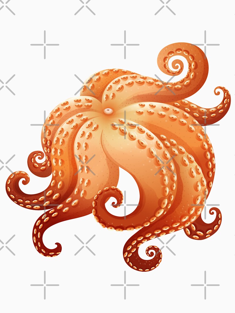 Funny Octopus Pattern, Cute Octopus Sweatshirt by Ristinga