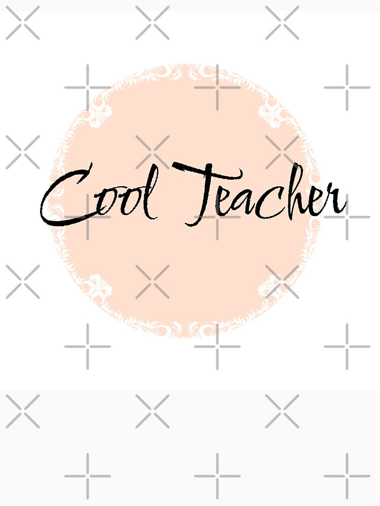 Cool Teacher – Appreciation Typography Design by Swati's Digital Den