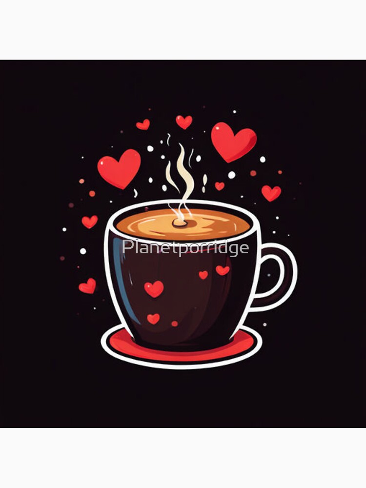 Coffee With Hearts by Planetporridge