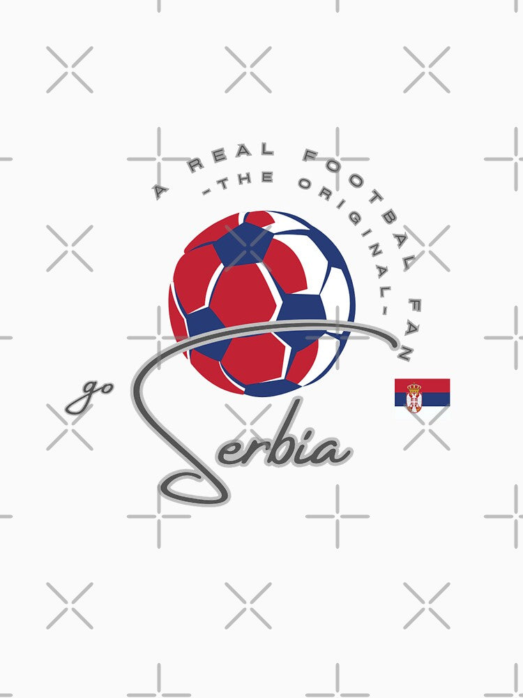 Serbia. National Football Team. Football fan. The Original. by CreativeBizarre Unisex , , , Long Sleeve Tee