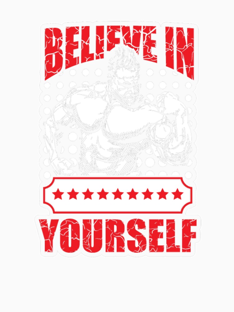 Gym Workout motivation Believe In Yourself by ClamenTaon