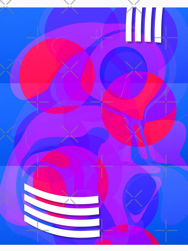 Pink and Purple | Abstract Design Series by MadPatter