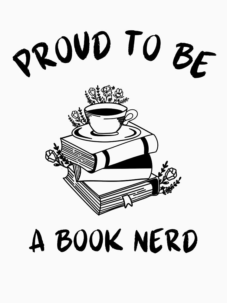 Proud to be a book nerd by IviBlack