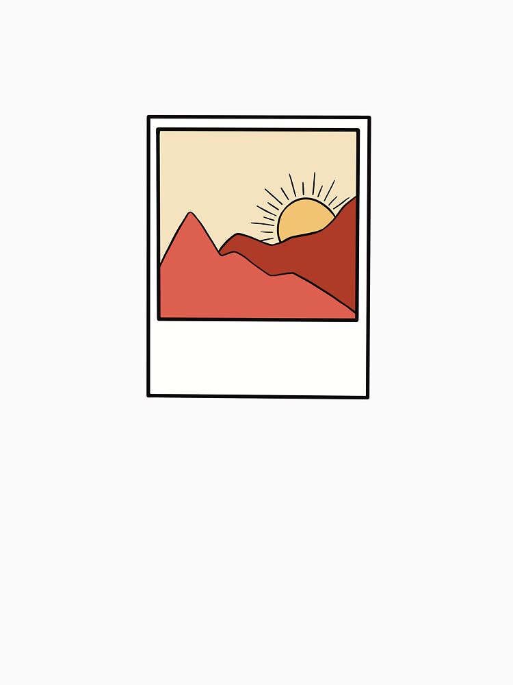 mountain sunset by v3r9n1c4