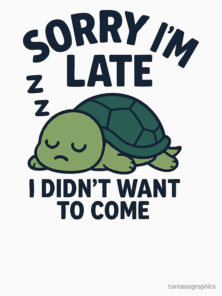 Sorry I'm Late by canossagraphics