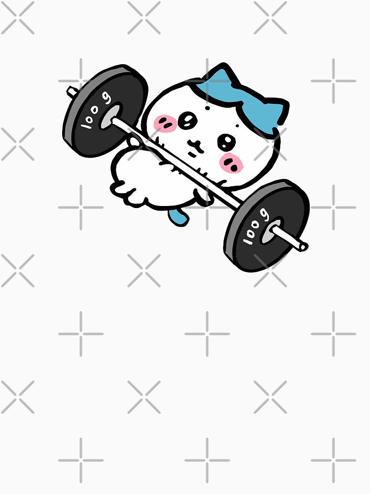 Hachiware Chiikawa Gym Workout by 1522Shop
