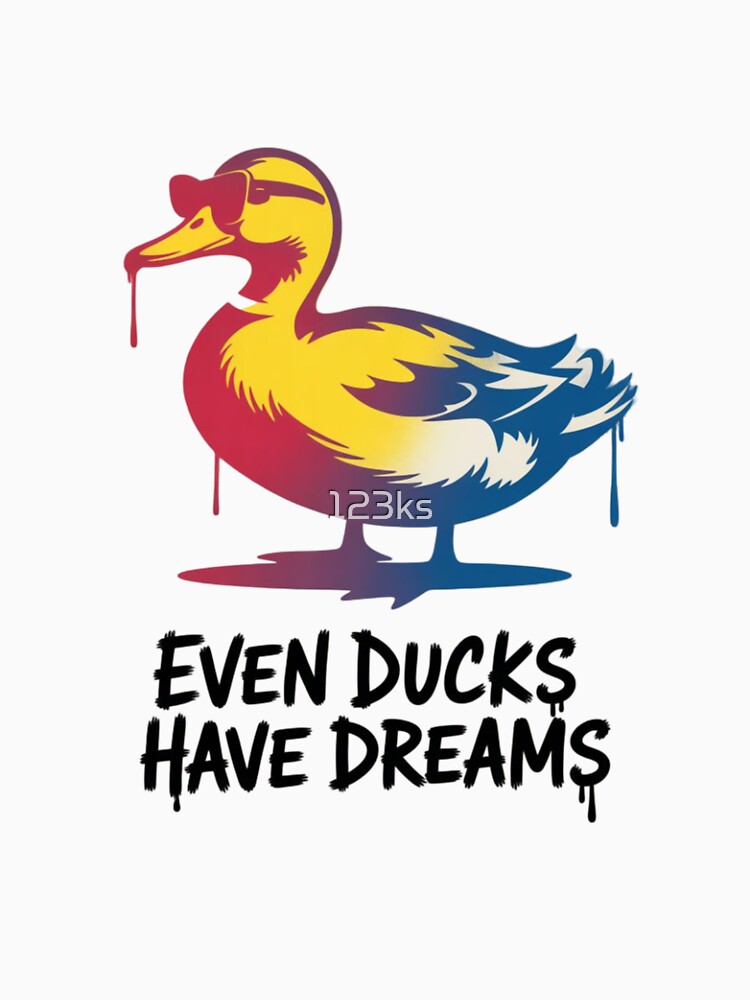 Banksy - Even Ducks Have Dreams by 123ks