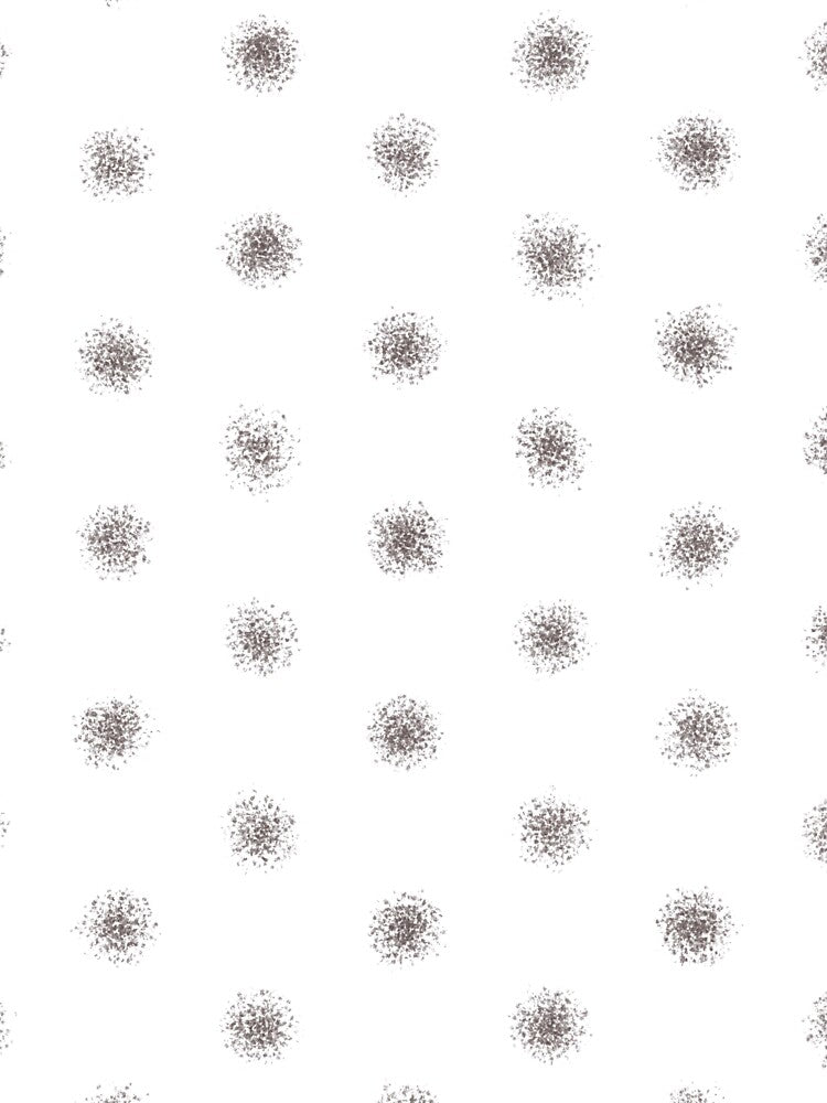 Dark Brown and White Splatter Polka Dot Pattern Pairs DE 2022 Popular Color Nomad DET697 by ColorOfTheYears