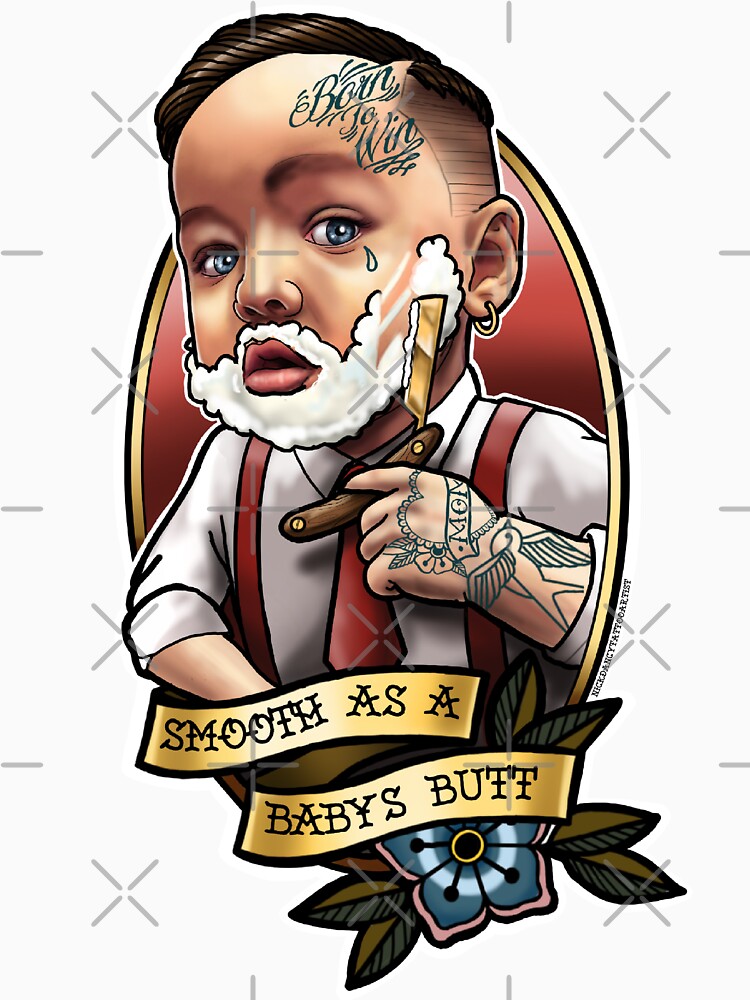 Smooth as a baby’s butt by Nickdancytattoo