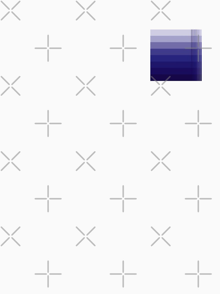 A simple design in shades of purple to dark blue by Cherevan