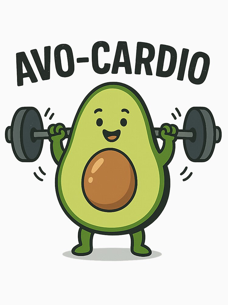 Avo-Cardio – Workout Avocado by IllustrifyArts