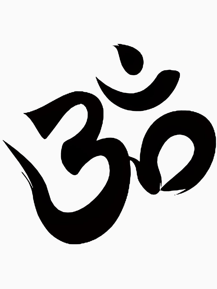 OM Spiritual Meditation Calligraphy by swatiCreati0n