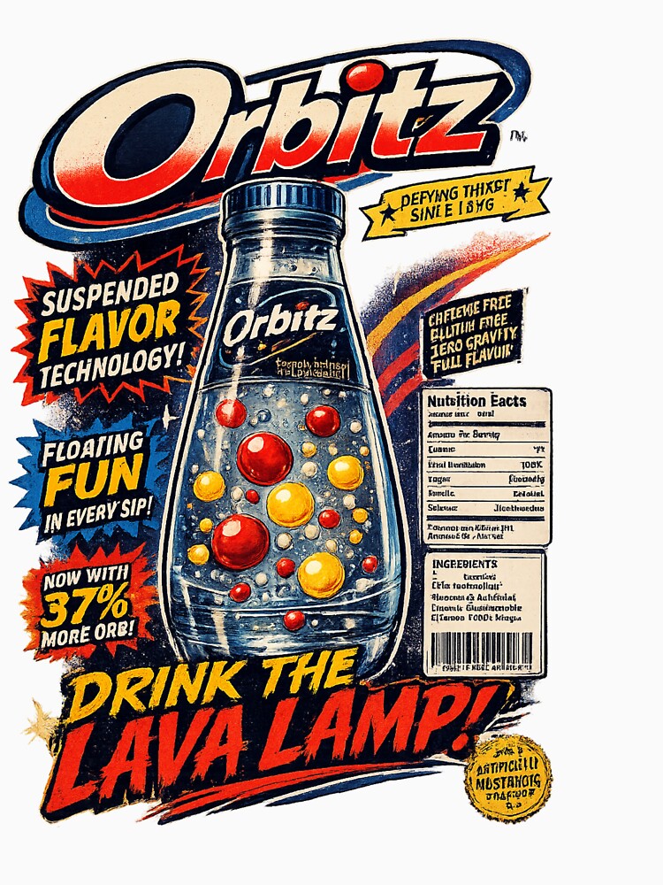 Orbitz - The Non-Newtonian Nebula by CerealBoxInk