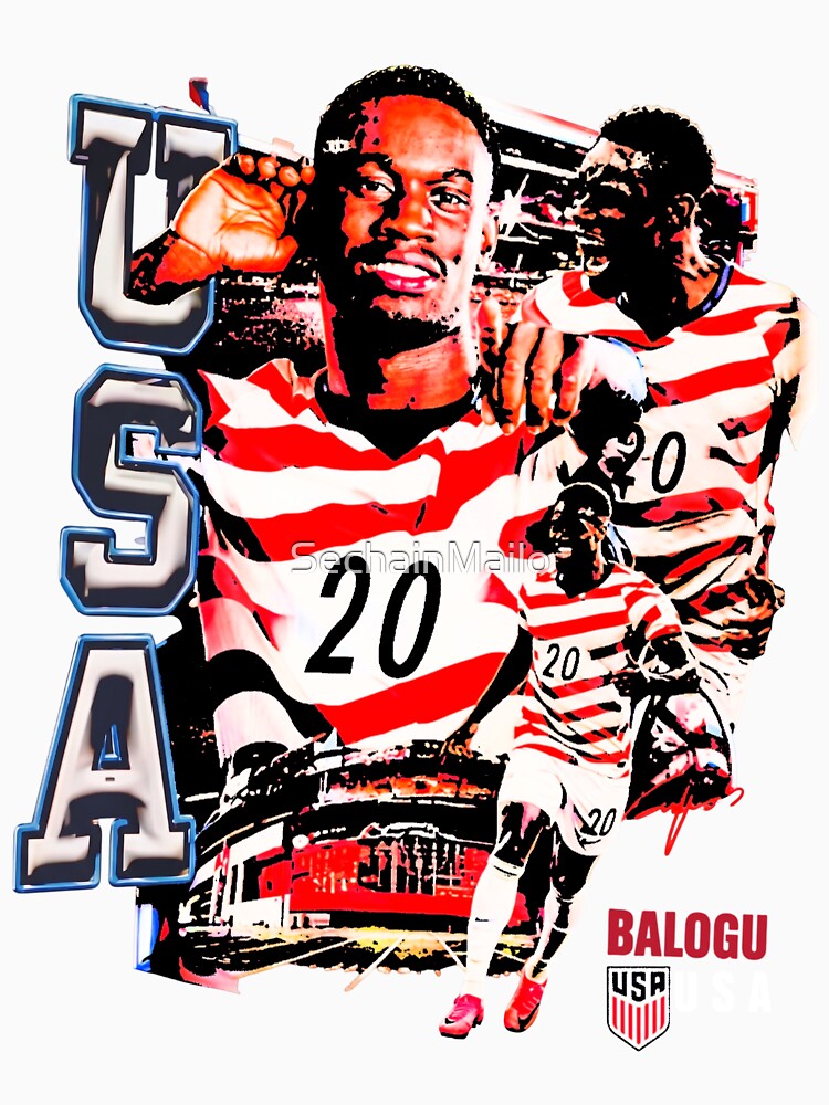 Folarin Balogun USA Soccer by SechainMailo Unisex , , , Long Sleeve Tee