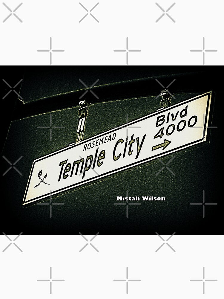 Temple City Boulevard, Rosemead, CA by Mistah Wilson by The Street Sign Store Unisex , , , Long Sleeve Tee