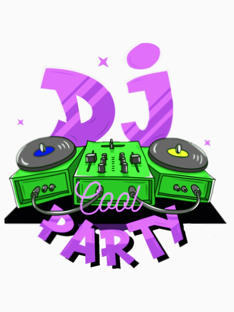 ☯ Dj Cool Party Rainbow ☯ - Funny| Perfect Gift|hip hop by patnalila