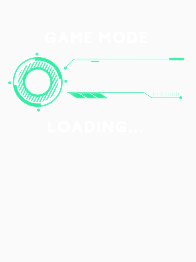 Game mode loading - Text based design illustration - White text by Nemesiscrowd
