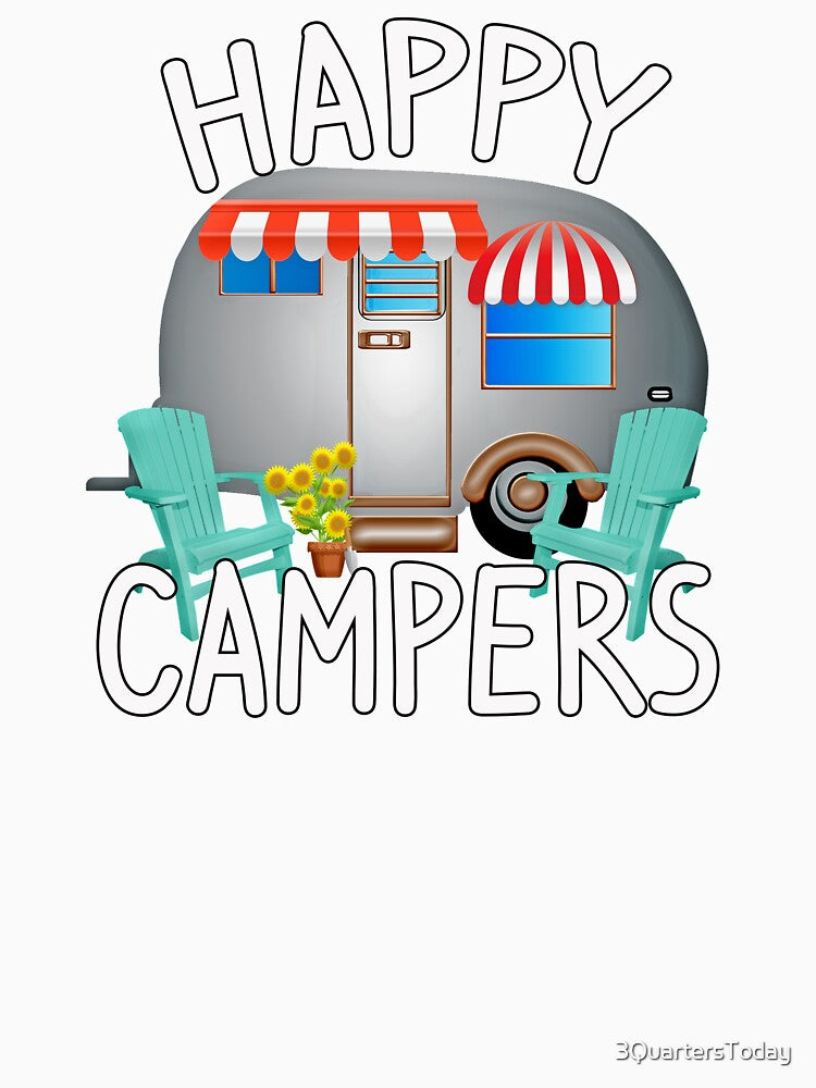 Cool Camping Stuff - Happy Campers by 3QuartersToday