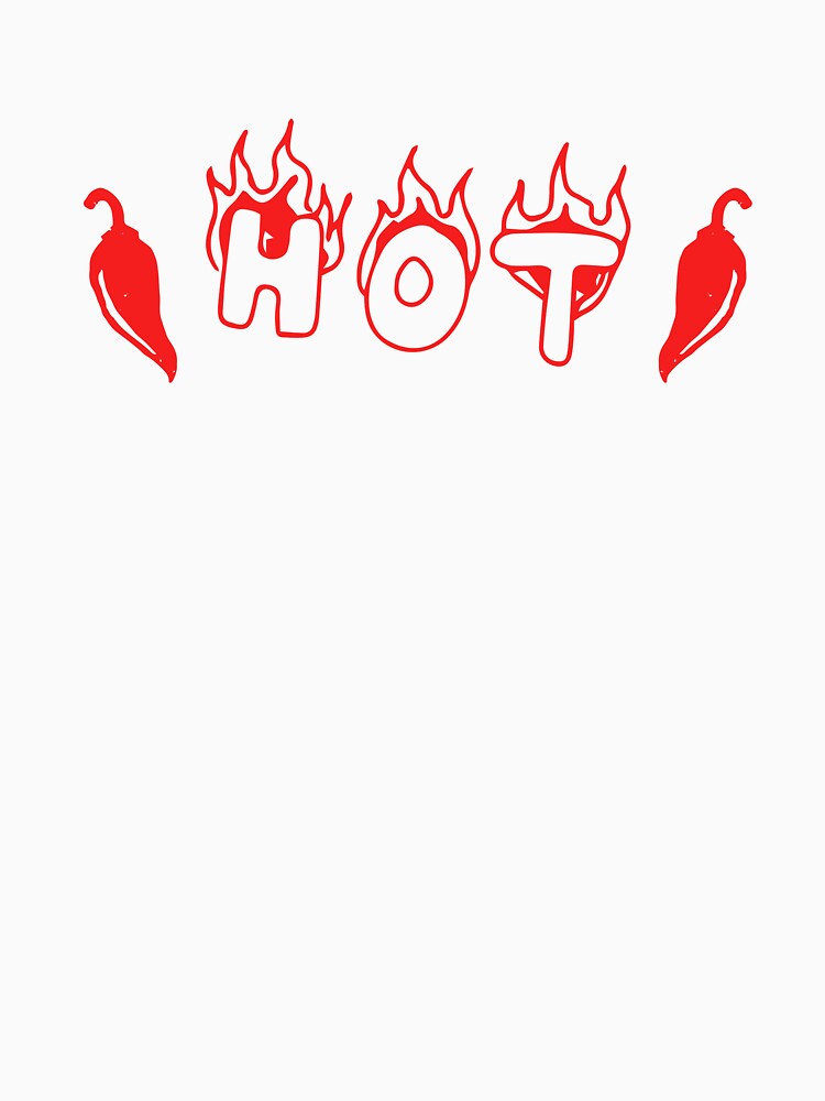 HOT – Spicy Chili Pepper Funny Design by Blooom-studio
