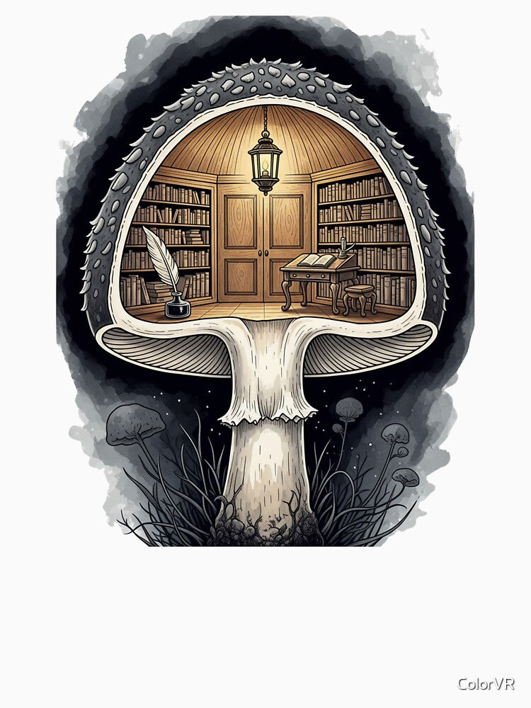 Dark Academia Mushroom by ColorVR