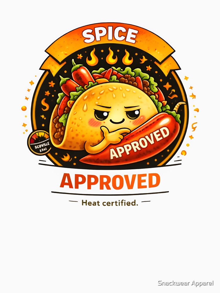 Spice Approved – Chili Taco by Snackwear Apparel
