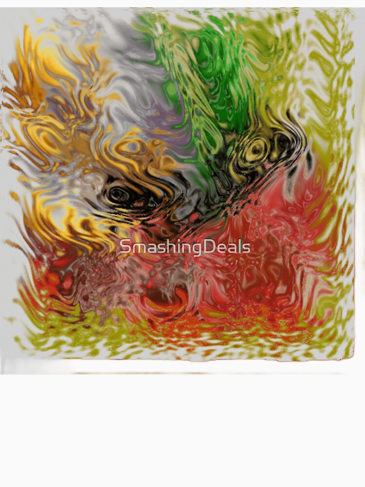 golden relics swirl colorful geometric abstract design by SmashingDeals Unisex , , , Long Sleeve Tee