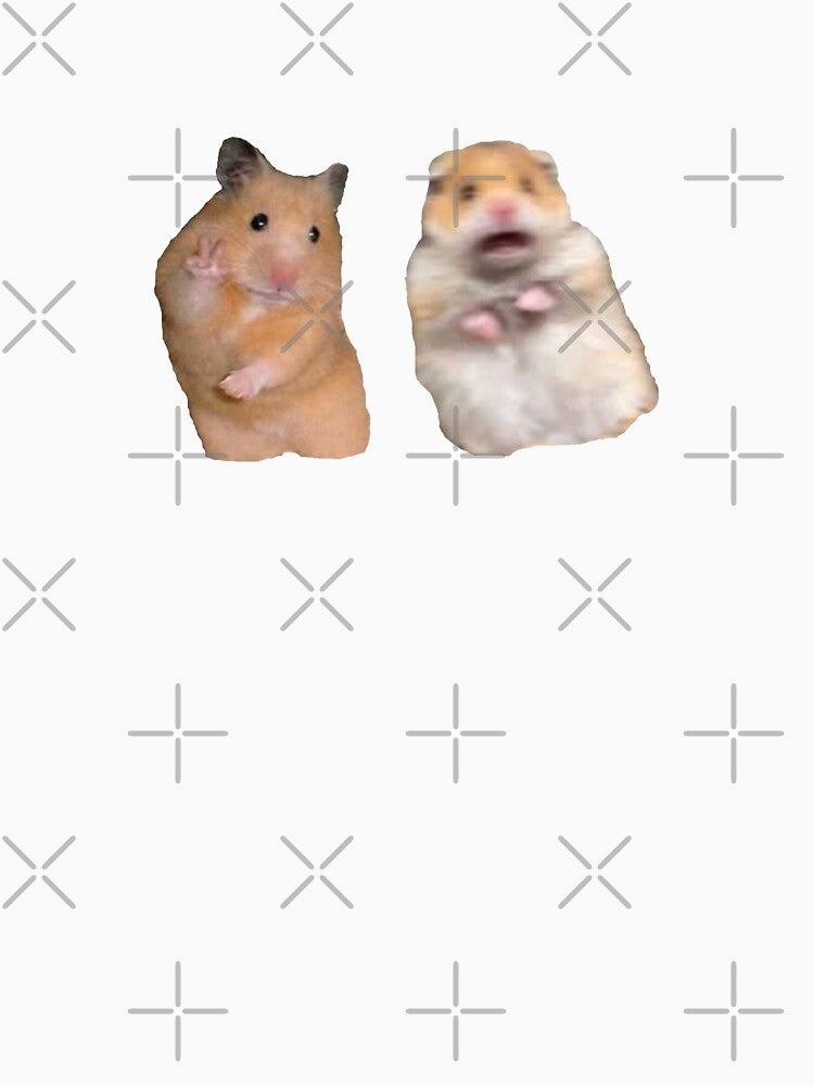 Peace Sign and Screaming Hamster by MB Designs